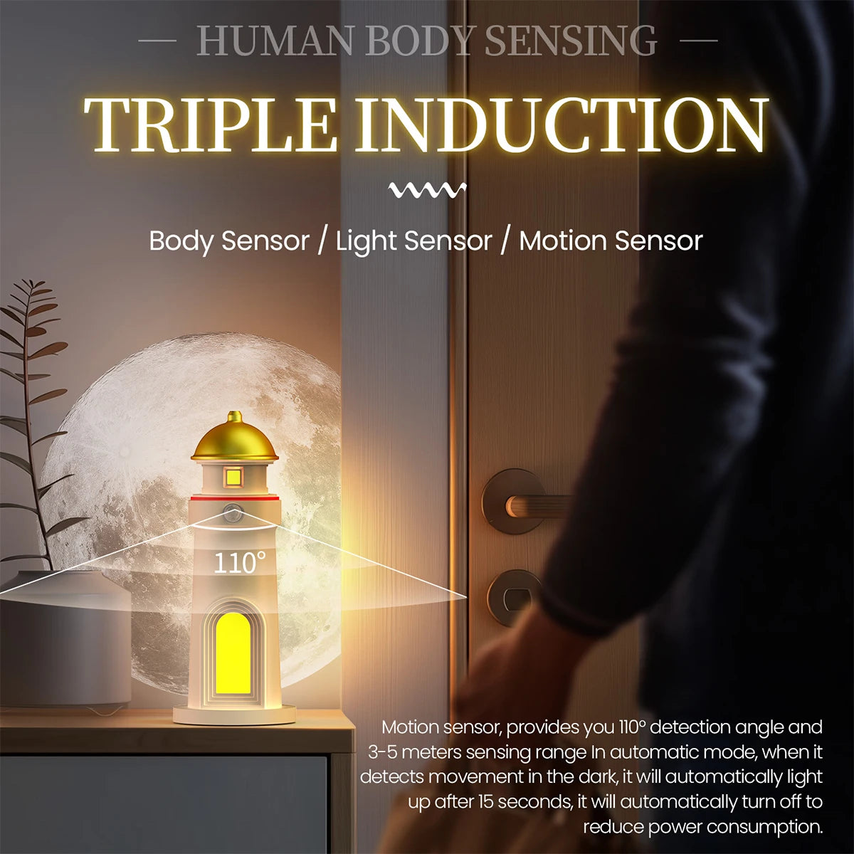 Moon Projector Night Light