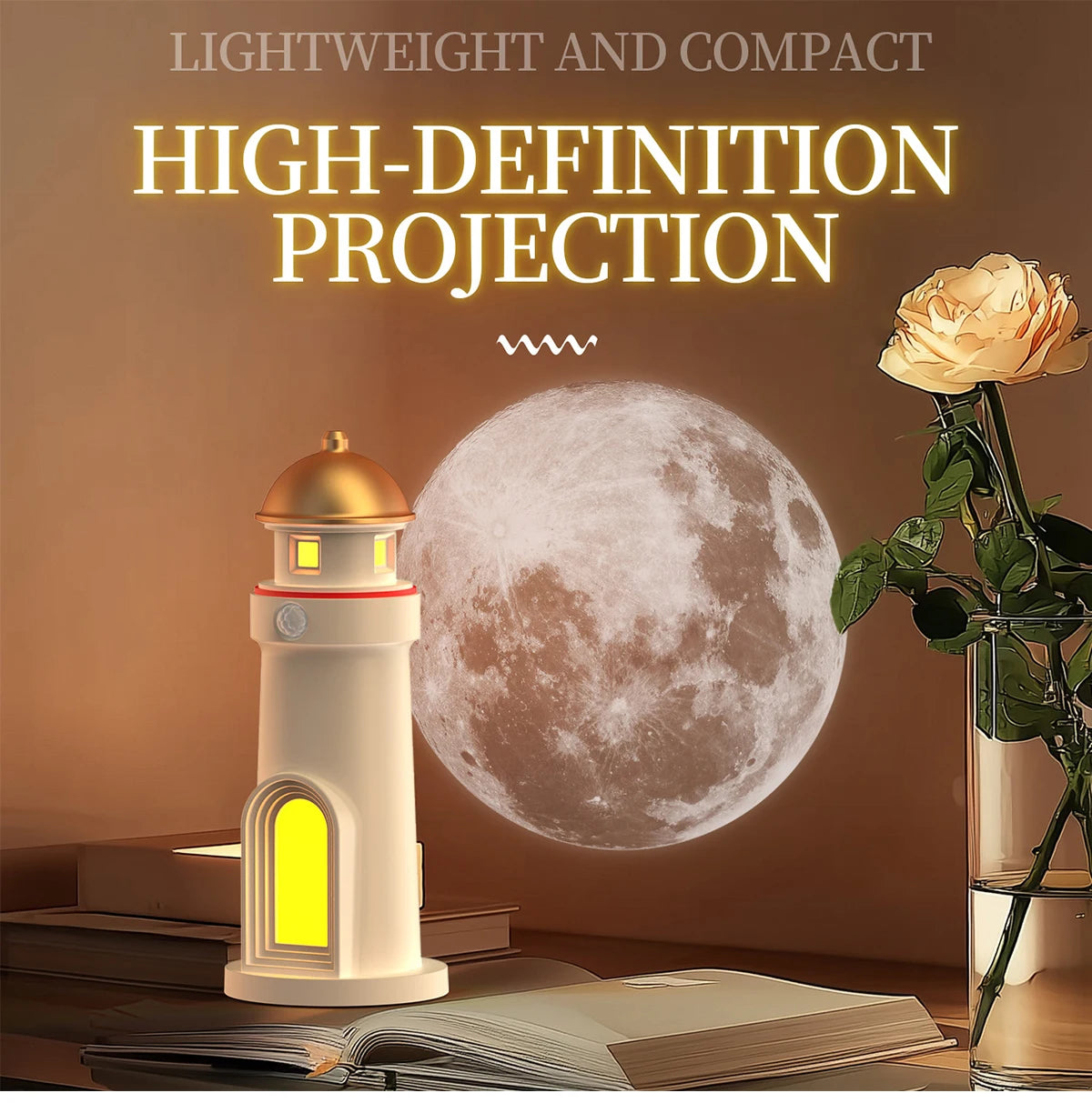Moon Projector Night Light